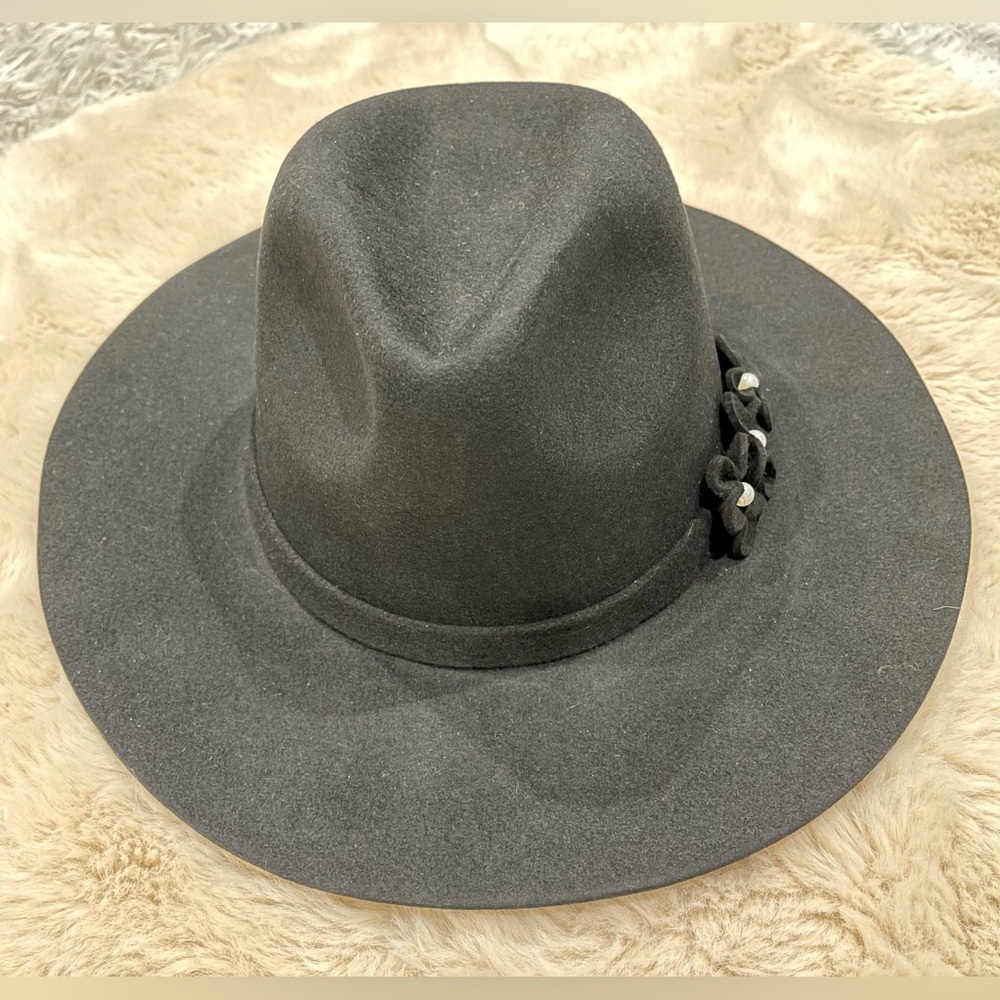 Laundry by Shelli Segal Felted wool Panama hat